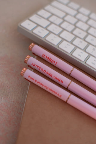 It’s Giving Elle Woods 3 - Piece Pen Set - *This is not legal advice