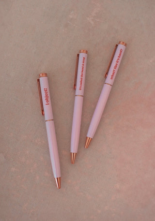 It’s Giving Elle Woods 3 - Piece Pen Set - *This is not legal advice