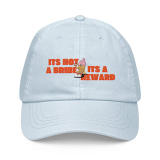 It's Not a Bribe, It's a Reward Pastel baseball hat - *This is not legal advice