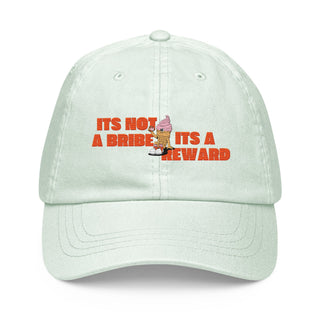 It's Not a Bribe, It's a Reward Pastel baseball hat - *This is not legal advice