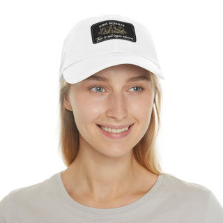 Juris Deserts Dad Hat with Leather Patch - *This is not legal advice