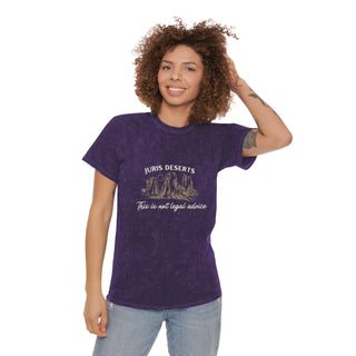 Juris Deserts Unisex Mineral Wash T-Shirt - *This is not legal advice