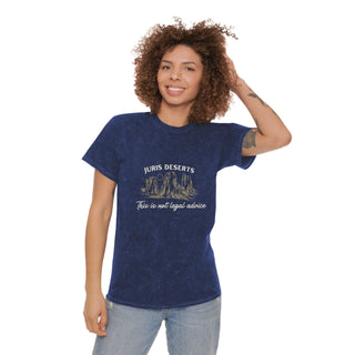 Juris Deserts Unisex Mineral Wash T-Shirt - *This is not legal advice