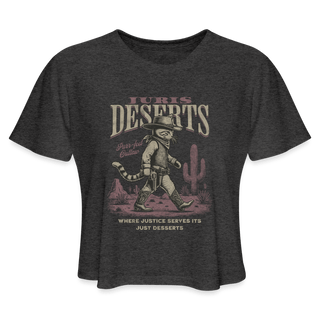 Juris Deserts Women's Cropped T-Shirt - *This is not legal advice