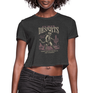 Juris Deserts Women's Cropped T-Shirt - *This is not legal advice