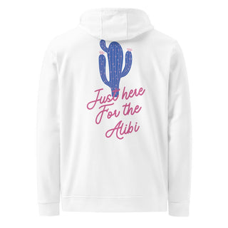 Just Here for the Alibi adidas fleece hoodie - *This is not legal advice