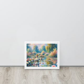 Justice in Bloom Framed canvas - *This is not legal advice