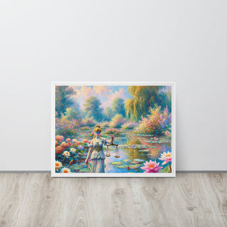 Justice in Bloom Framed canvas - *This is not legal advice