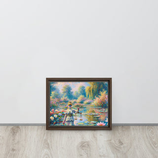 Justice in Bloom Framed canvas - *This is not legal advice