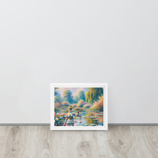 Justice in Bloom Framed canvas - *This is not legal advice