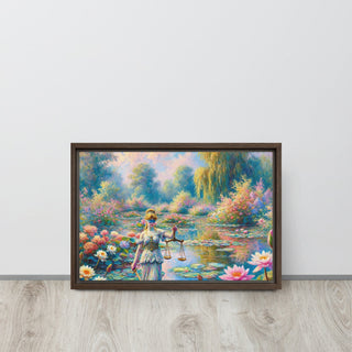 Justice in Bloom Framed canvas - *This is not legal advice