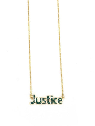 Justice Necklace - *This is not legal advice