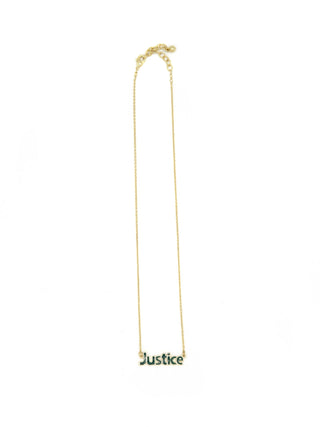 Justice Necklace - *This is not legal advice