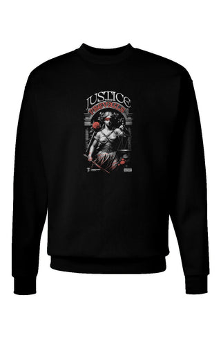 Justice Prevails Ecosmart® Crewneck Sweatshirt - *This is not legal advice