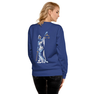 Justice Unisex Premium Sweatshirt - *This is not legal advice