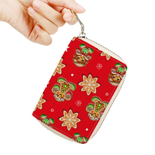 HolidayZipper Card Holder