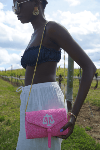 Lady Justice Evening Bag - *This is not legal advice