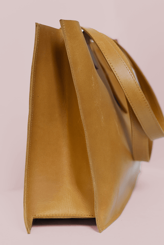 Large Leather Handbag with Laptop Divider - *This is not legal advice