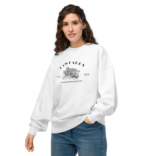 Lawpards Unisex organic oversized sweatshirt - *This is not legal advice
