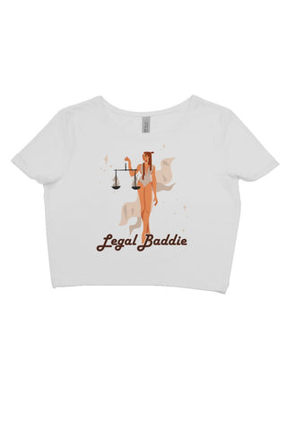 Legal Baddie crop tee - *This is not legal advice