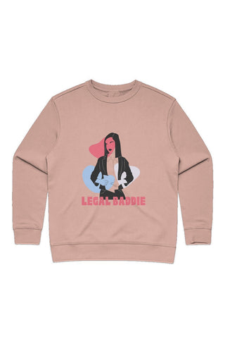 Legal Baddie Womens Premium Crew - *This is not legal advice
