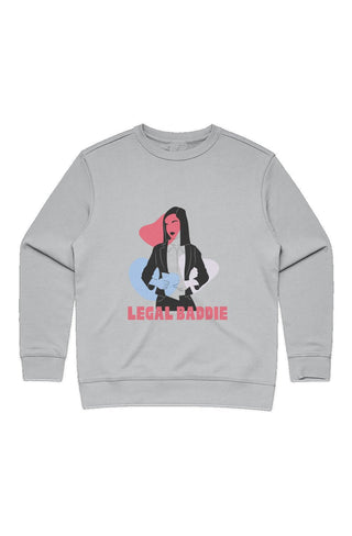 Legal Baddie Womens Premium Crew - *This is not legal advice