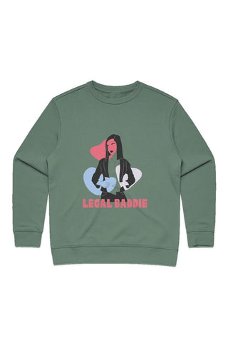 Legal Baddie Womens Premium Crew - *This is not legal advice