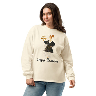 Legal BaddiePremium heavyweight long sleeve shirt - *This is not legal advice