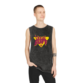 Legal Buff Unisex Stonewash Tank Top - *This is not legal advice