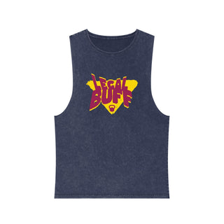 Legal Buff Unisex Stonewash Tank Top - *This is not legal advice