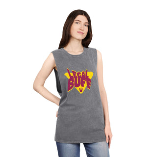 Legal Buff Unisex Stonewash Tank Top - *This is not legal advice