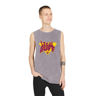 Legal Buff Unisex Stonewash Tank Top - *This is not legal advice