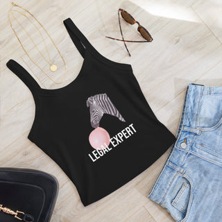 Legal Expert Women’s micro - rib tank top - *This is not legal advice
