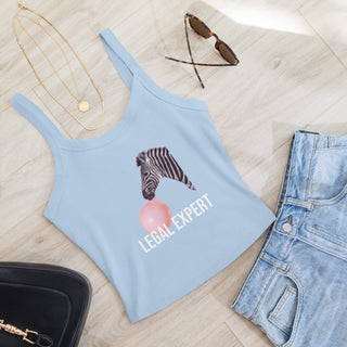 Legal Expert Women’s micro - rib tank top - *This is not legal advice