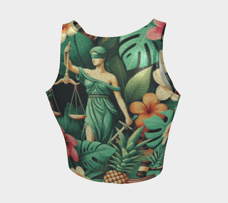Legal Paradise Athletic Crop Top - *This is not legal advice