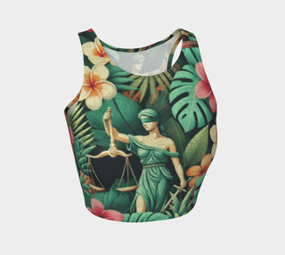 Legal Paradise Athletic Crop Top - *This is not legal advice