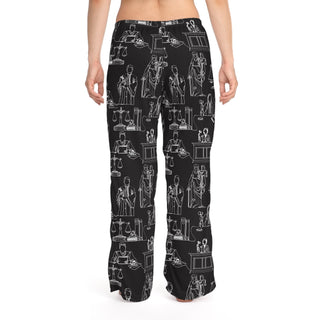 Legal Themed Women's Pajama Pants – Comfortable Sleepwear for Law Lovers - *This is not legal advice