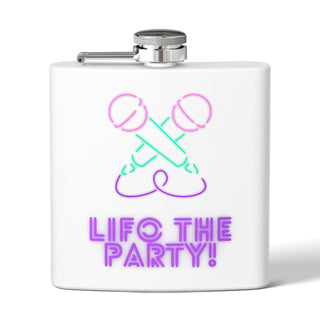 LIFO The Party Stainless Steel Flask, 6oz - *This is not legal advice