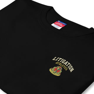 Litigation Athletics All I Do Is Win Men's Champion T-Shirt - *This is not legal advice