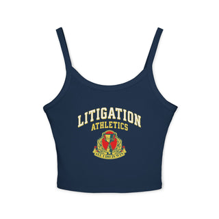 Litigation Athletics Women's Spaghetti Strap Tank Top - All I Do Is Win - *This is not legal advice