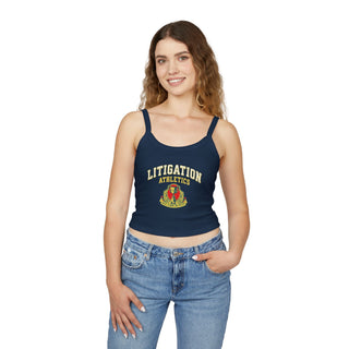 Litigation Athletics Women's Spaghetti Strap Tank Top - All I Do Is Win - *This is not legal advice