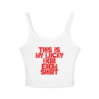 Lucky Bar Exam Women's Spaghetti Strap Tank Top - *This is not legal advice