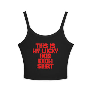 Lucky Bar Exam Women's Spaghetti Strap Tank Top - *This is not legal advice