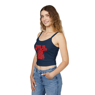 Lucky Bar Exam Women's Spaghetti Strap Tank Top - *This is not legal advice