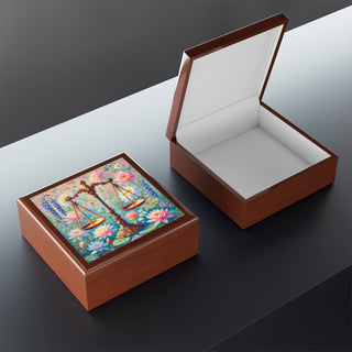 Lumière et Justice Jewelry Box - *This is not legal advice