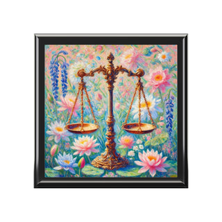 Lumière et Justice Jewelry Box - *This is not legal advice