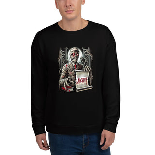 Malpractice Mummy Unisex Sweatshirt - *This is not legal advice