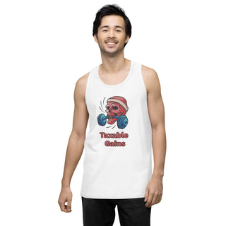 Taxable Gains Men’s premium tank top