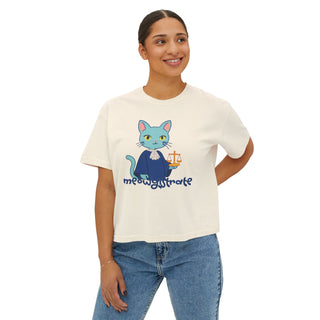 Meowgistrate Women's Boxy Tee - *This is not legal advice