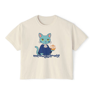 Meowgistrate Women's Boxy Tee - *This is not legal advice
